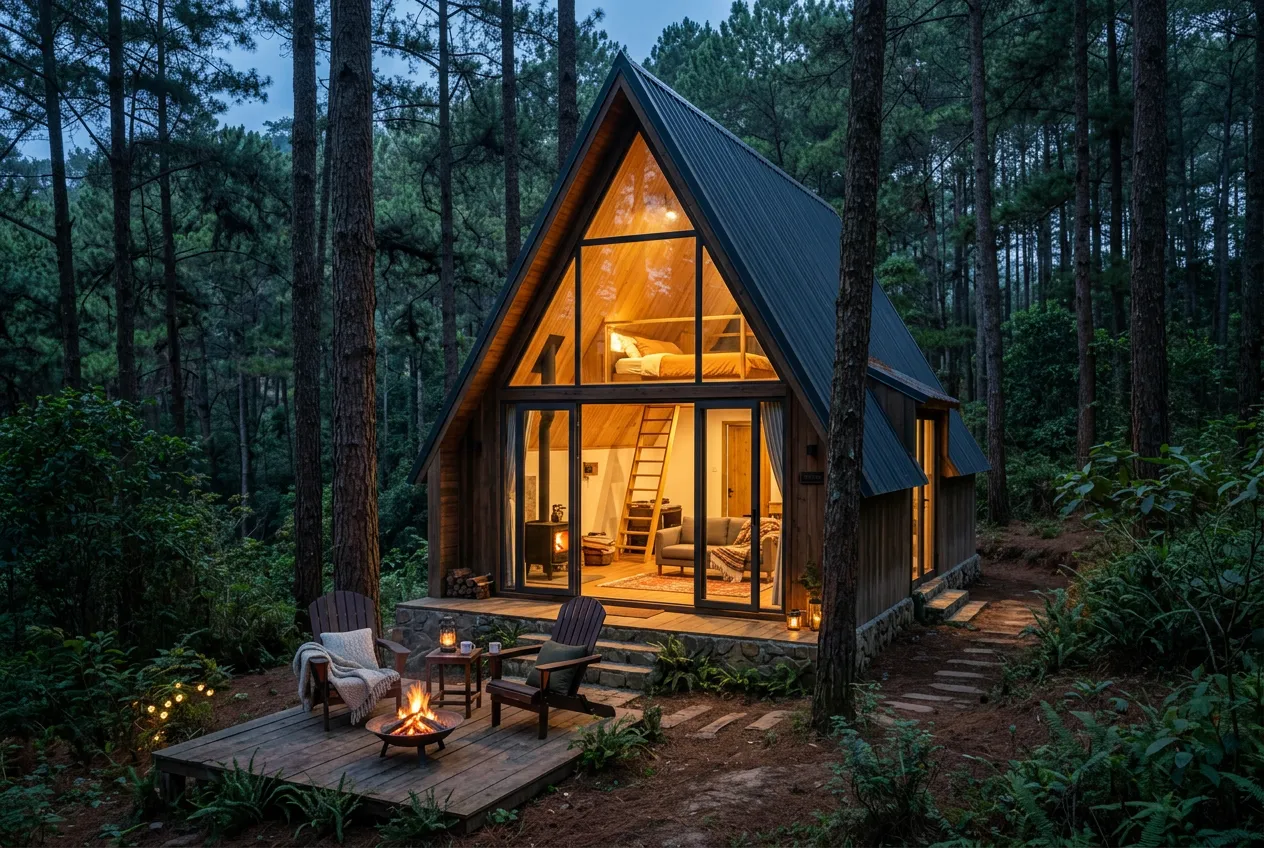Cabin A-Frame Rừng Thông - Đà Lạt