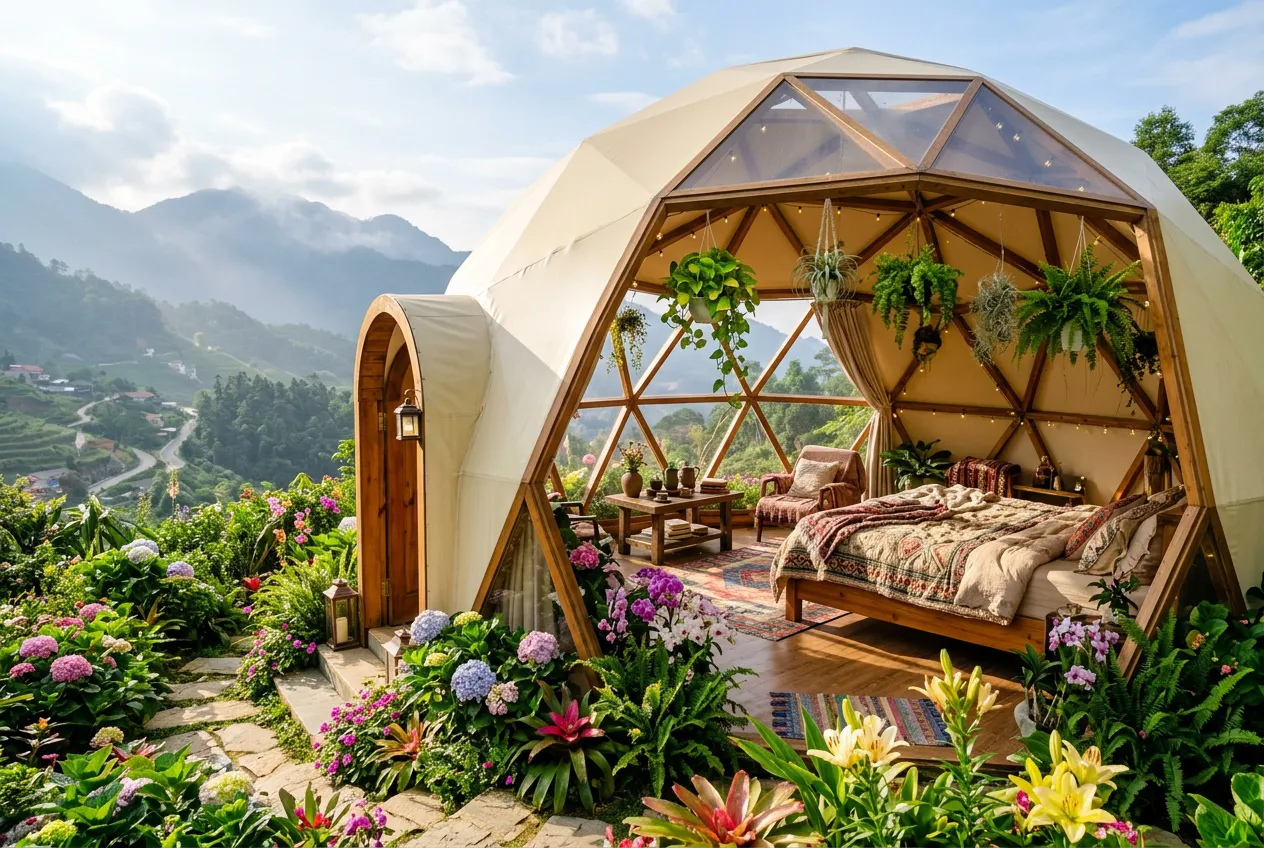 Dome Vườn Nhiệt Đới - Tam Đảo