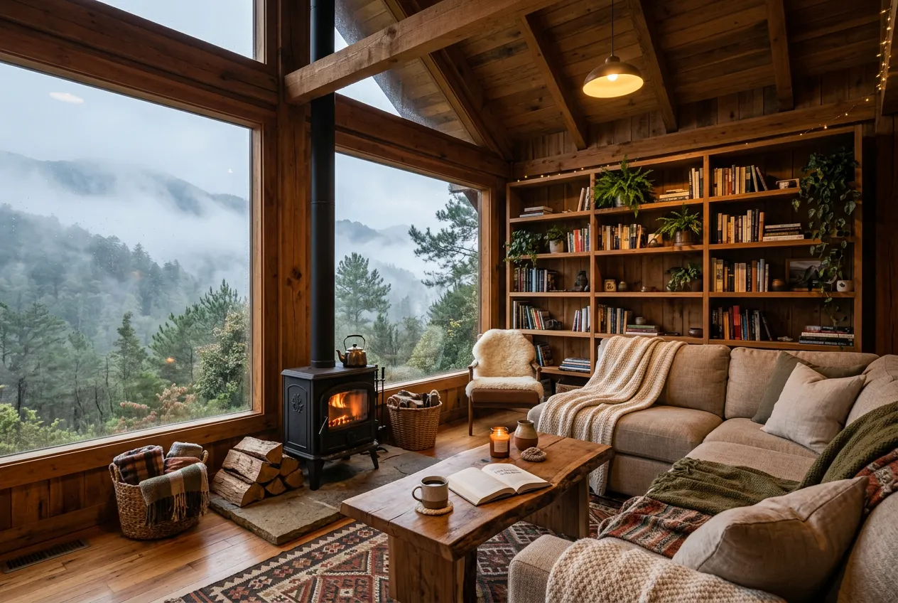 Nội thất A-frame