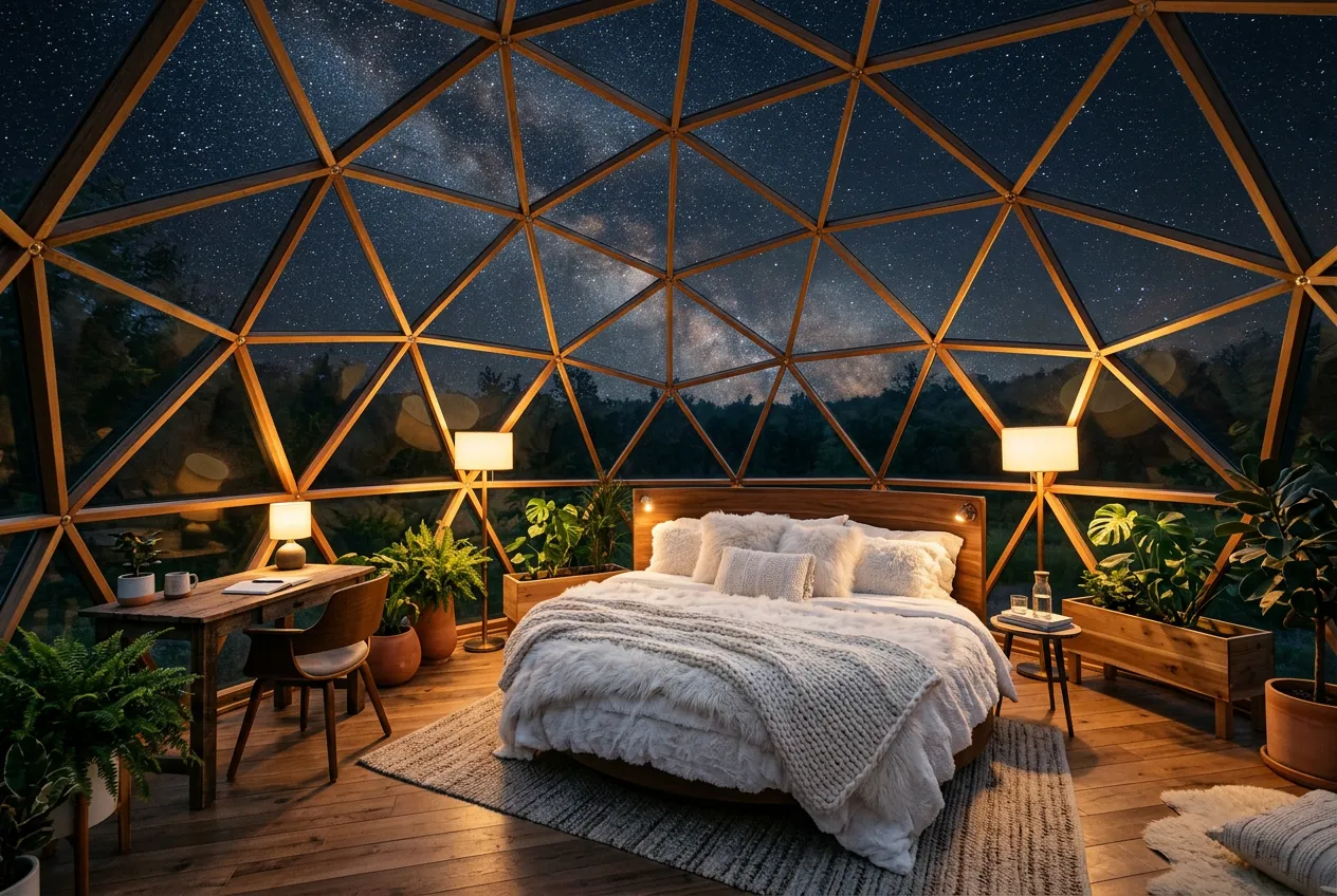 Bên trong dome Đà Lạt