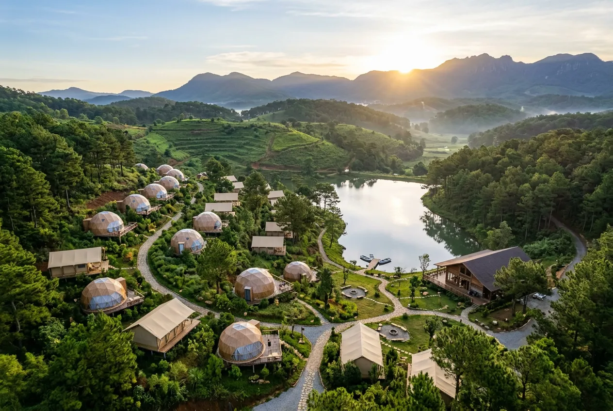 Toàn cảnh khu cabin