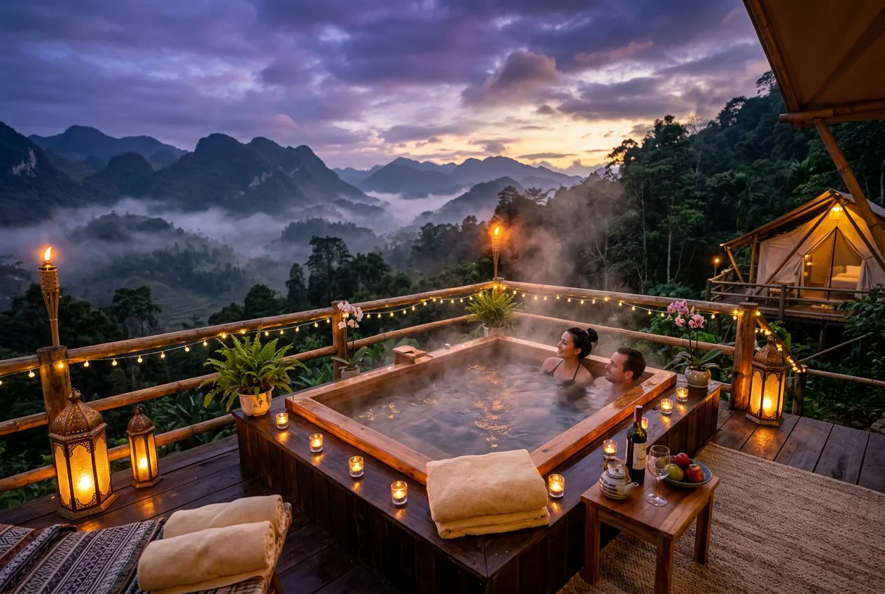 Bồn tắm nóng ngoài trời